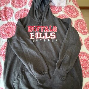 Buffalo Bills Charcoal Hoodie